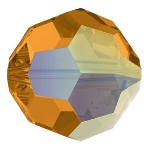 As Low As $2 4mm Topaz AB Swarovski Crystal Round 5000 Beads 8pcs